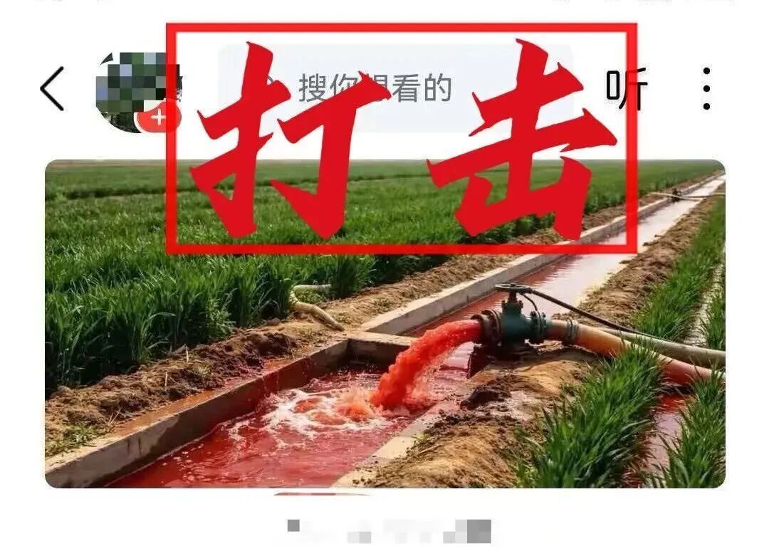 “麦田流血水”?编造传播涉农谣言,多人被罚! “麦田流血水”?编造传播涉农谣言,多人被罚!