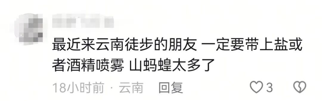 女子在云南一雪山徒步时 遭蚂蝗钻肚脐当场吓哭 女子在云南一雪山徒步时 遭蚂蝗钻肚脐当场吓哭