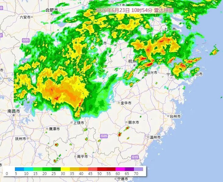 雨势减弱!浙江人的梅雨季要结束了? 雨势减弱!浙江人的梅雨季要结束了?