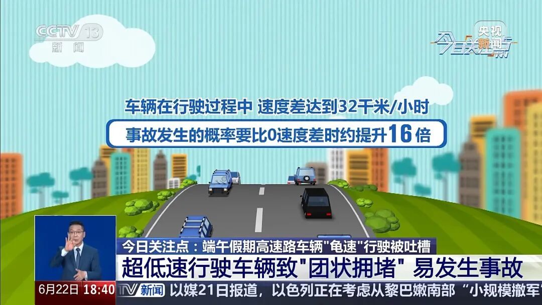 女子第一次开车上高速,25公里开了33分钟:不敢踩油门;交警:扣3分罚200元 女子第一次开车上高速,25公里开了33分钟:不敢踩油门;交警:扣3分罚200元