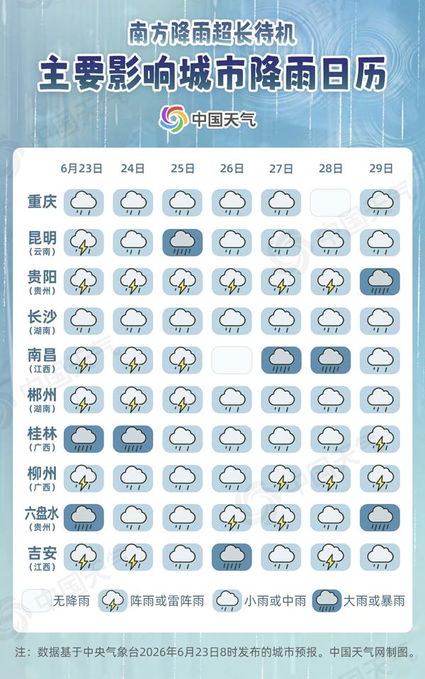 南方强降雨破纪录 未来这些地方雨水还将“超长待机” 南方强降雨破纪录 未来这些地方雨水还将“超长待机”