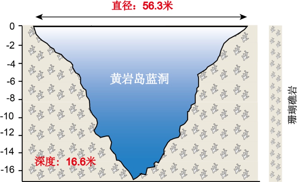世界罕见！我国首次发现珊瑚礁蓝洞