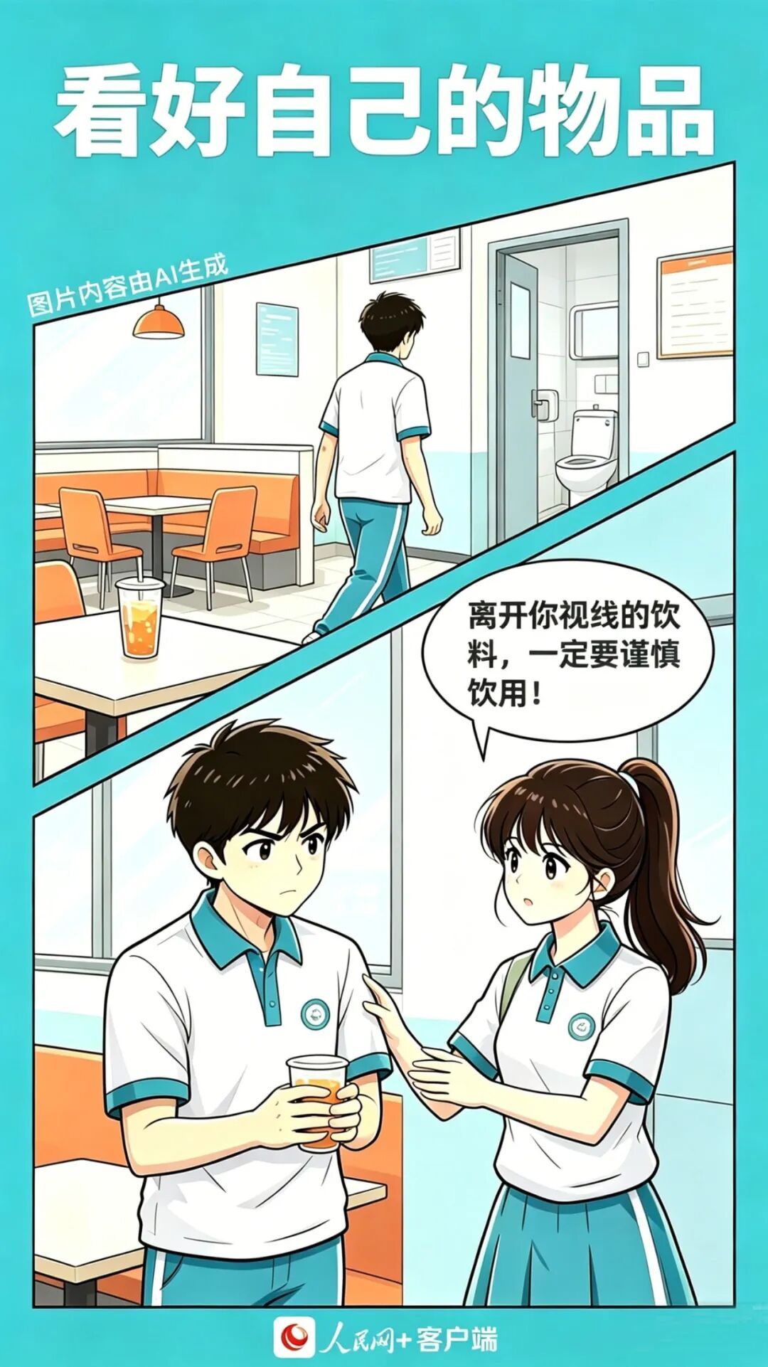 @青少年，这组禁毒漫画请收藏！