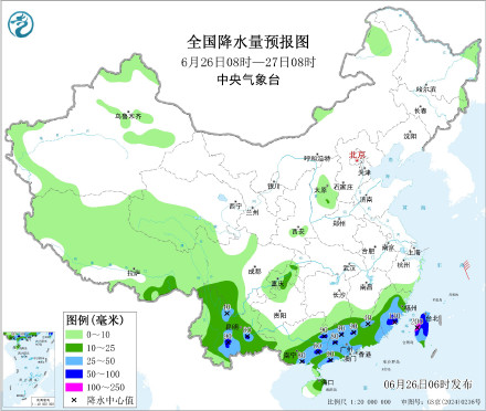 华南及西南地区有较强降雨 周末期间北方多雷阵雨