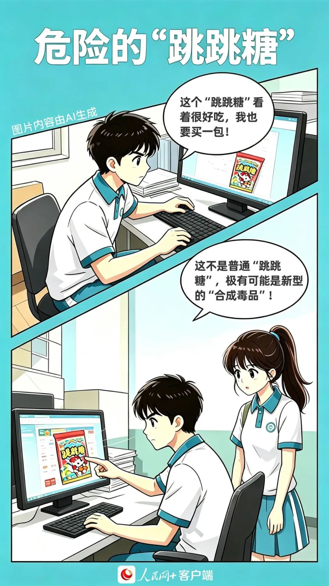 @青少年，这组禁毒漫画请收藏！