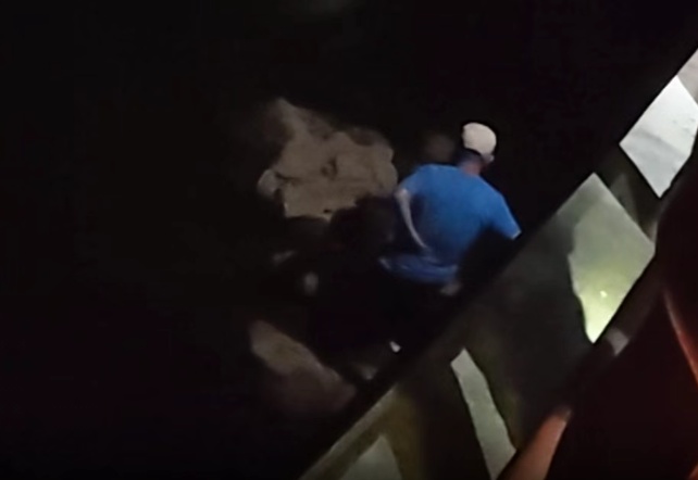 深夜河边传来呼救声！男子上岸讲述惊险瞬间……