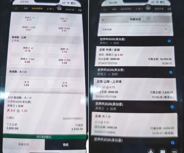 涉案百万，团伙借世界杯非法设赌，8人被抓
