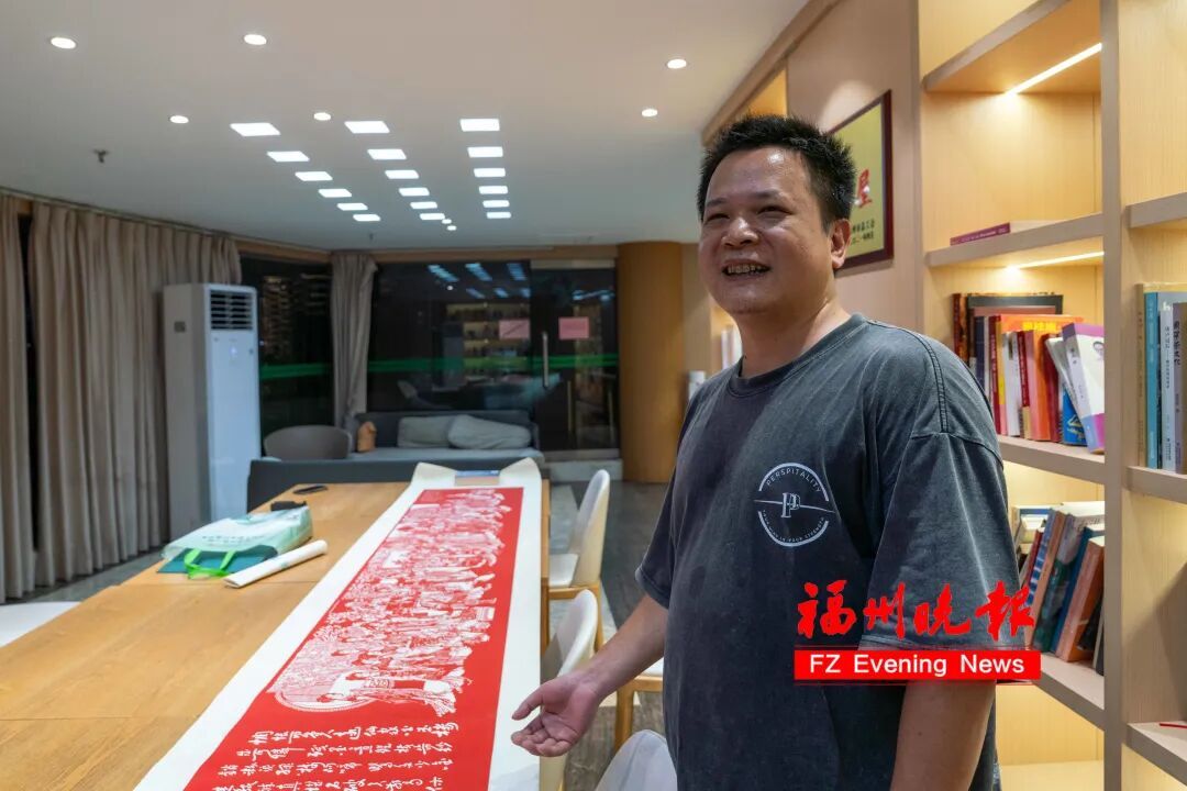 惊艳！3米《红楼梦》仕女剪纸长卷，亮相福州！