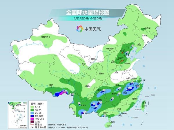 南方主雨带明起北抬 多地高温在线需注意防暑 近期天气一览