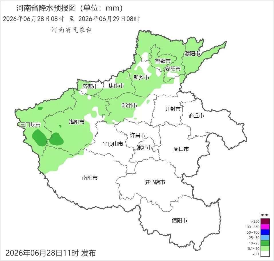 未来三天河南多降雨！警惕强对流天气