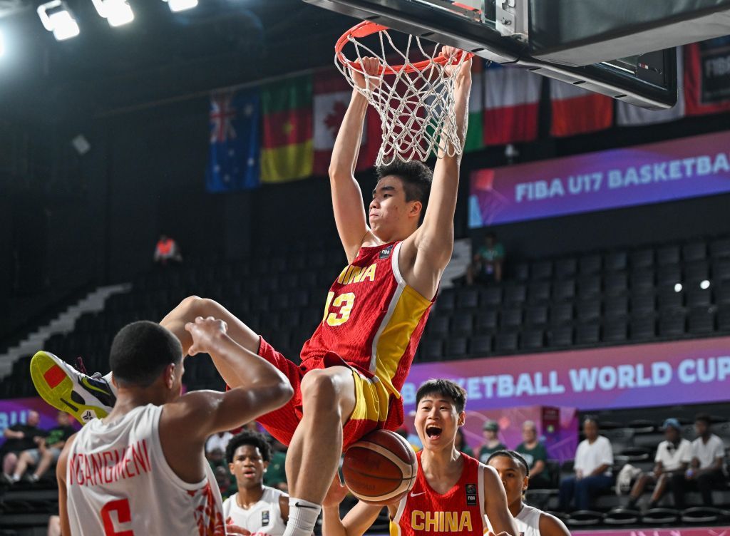 U17男篮世界杯：中国队战胜喀麦隆队