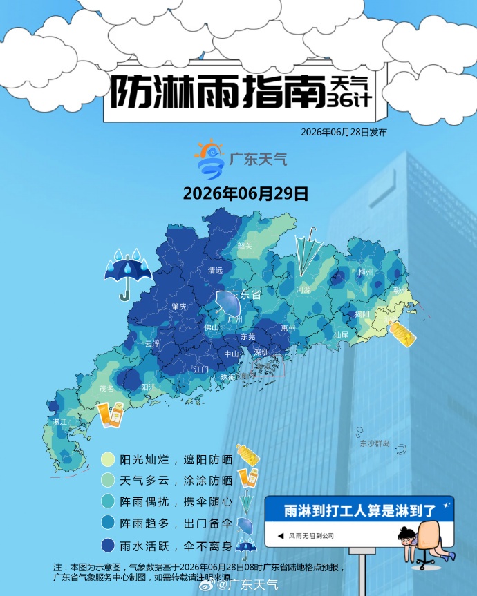 本周或有台风影响华南！广东暴雨“收尾”，高温又要来了