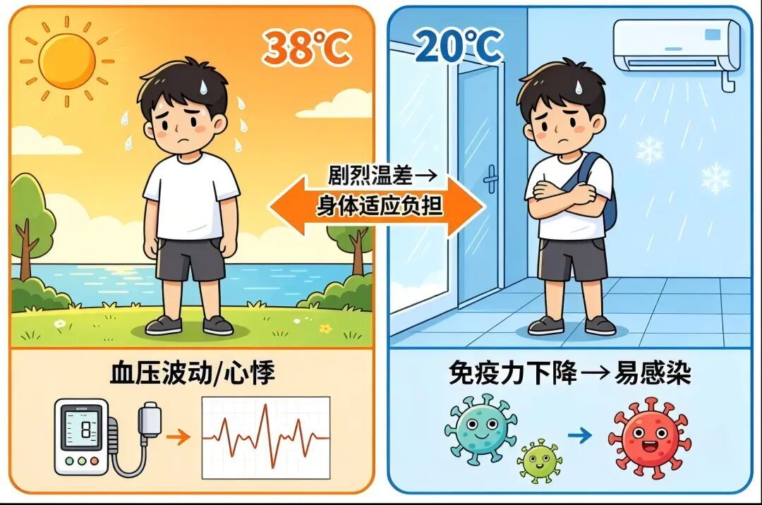 “空调病”不是病，难受起来真要命！这份“夏日健康”攻略请查收~