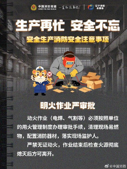 工厂车间消防安全须知