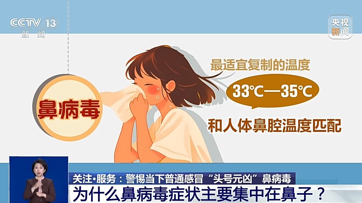 发烧乏力需警惕！鼻病毒感染已进入高发期