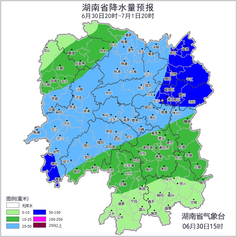 湖南天气:大到暴雨,局地伴有强对流,雷雨时局地阵风7~9级 湖南天气:大到暴雨,局地伴有强对流,雷雨时局地阵风7~9级