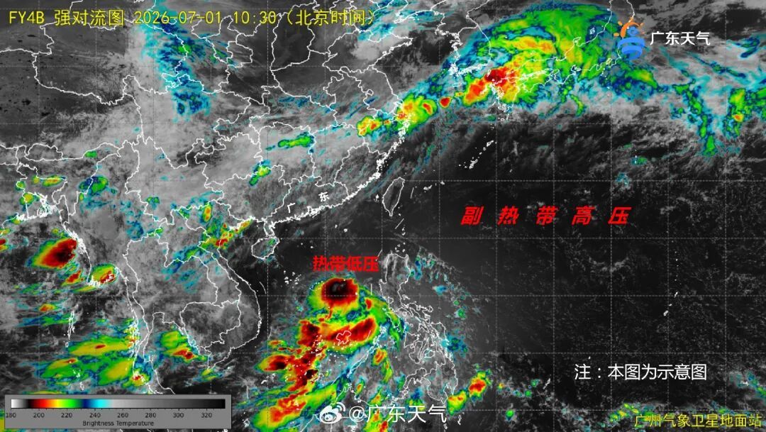 台风消息！或直接影响广东！新一轮暴雨在路上了
