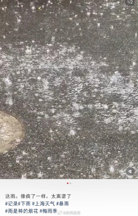 上海梅超疯仍在发力!上海人早点出门!上海多区凌晨发布雷电黄色 上海梅超疯仍在发力!上海人早点出门!上海多区凌晨发布雷电黄色
