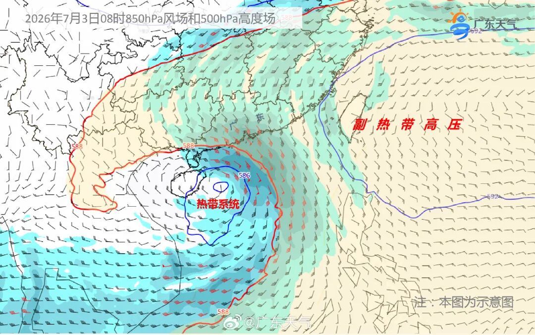 台风消息！或直接影响广东！新一轮暴雨在路上了