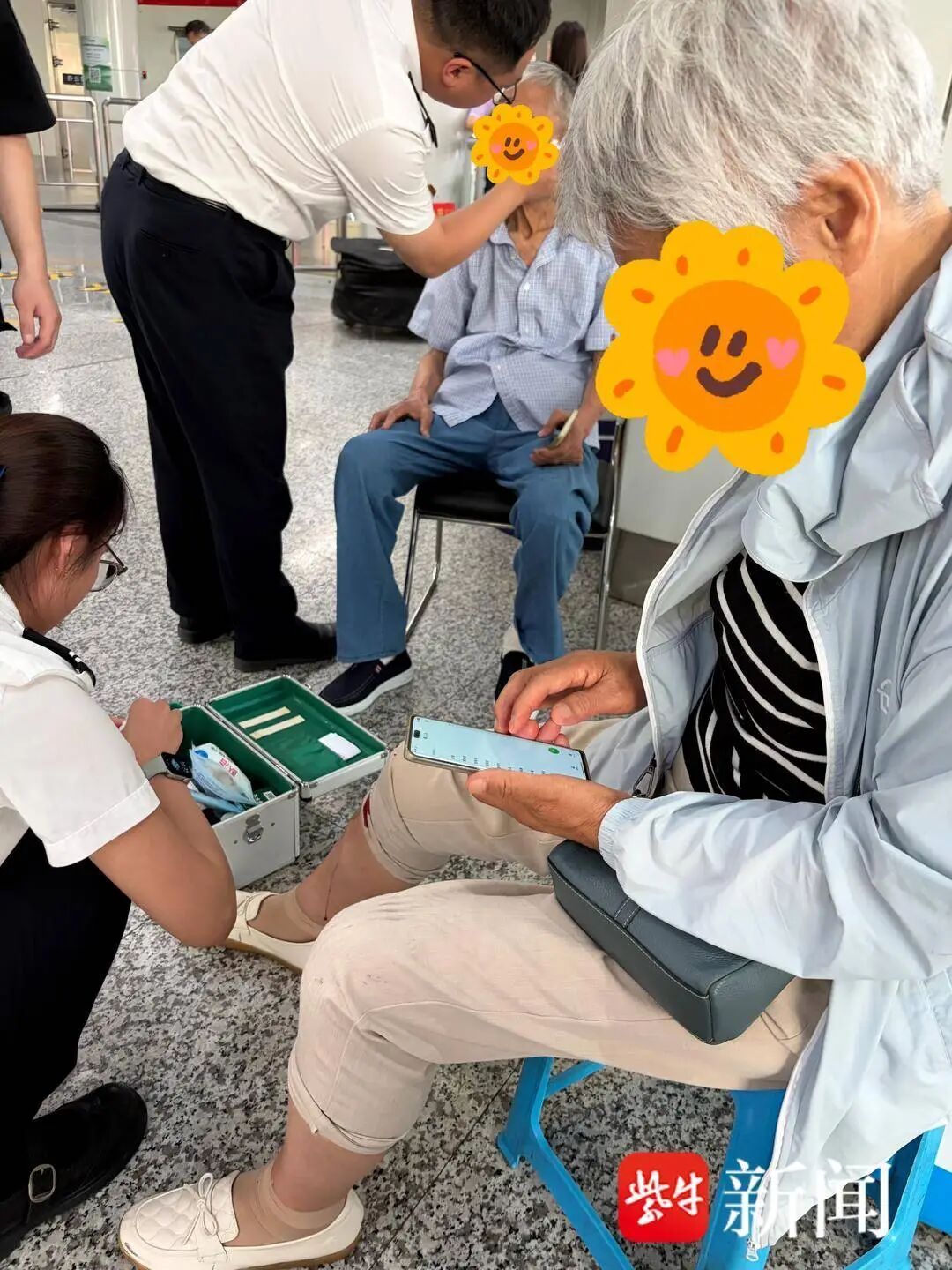 女子扶梯当"肉垫"救老人！摔伤二十多处却婉拒医药费：不想给老人增加负担