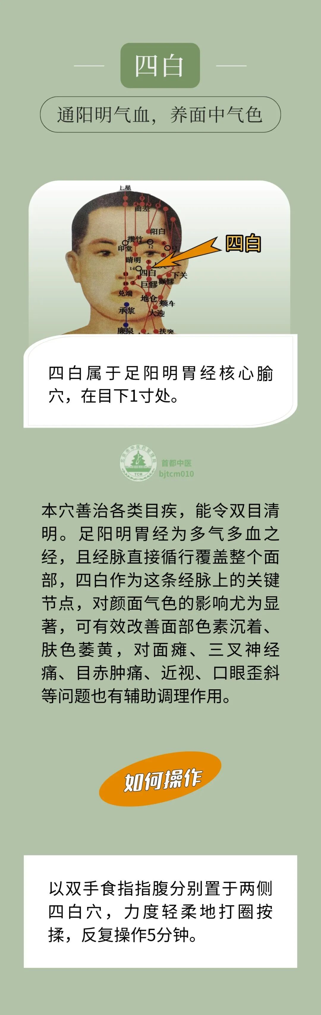 3个美白养颜穴,外调局部气色,内养全身气血 3个美白养颜穴,外调局部气色,内养全身气血