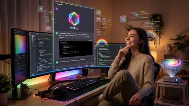 蝌学最前沿|万物皆可Vibe！一句话真能做出App？