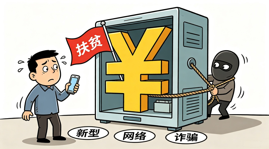 天上掉下“扶贫款”?小心! 天上掉下“扶贫款”?小心!