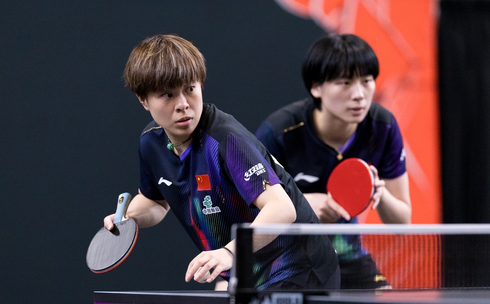 王艺迪/陈熠晋级WTT美国大满贯女双四强 王艺迪/陈熠晋级WTT美国大满贯女双四强