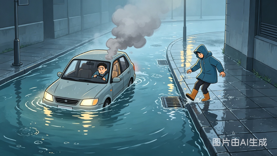 北京提醒市民：雨天出行别“踩坑”！这些重点积水点，咱得绕着走