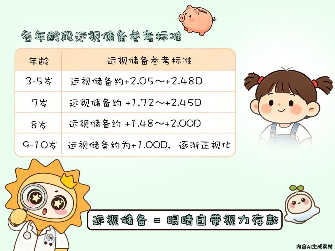 远视储备耗光就是近视前兆!一文看懂孩子的“视力存款” 远视储备耗光就是近视前兆!一文看懂孩子的“视力存款”