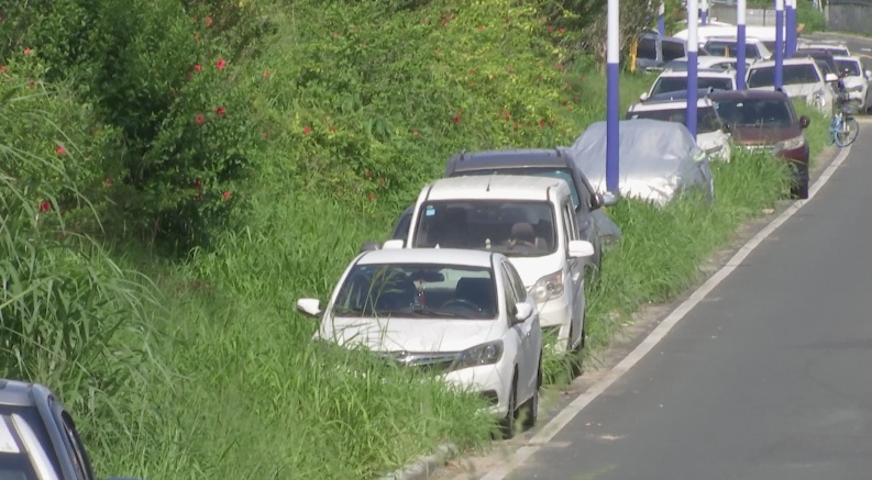 200米路的绿化带“骑”满上百辆车,路过的司机都心惊惊!周边停车场月租150元却空着位 200米路的绿化带“骑”满上百辆车,路过的司机都心惊惊!周边停车场月租150元却空着位