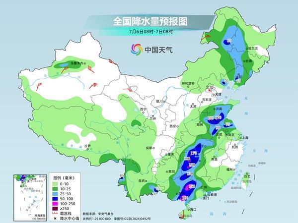 台风“美莎克”携强降雨持续影响华南 北方多地气温超40℃ 台风“美莎克”携强降雨持续影响华南 北方多地气温超40℃