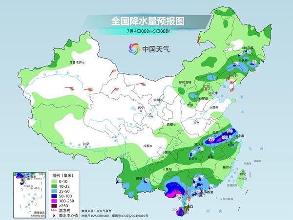 台风“美莎克”携强降雨持续影响华南 北方多地气温超40℃ 台风“美莎克”携强降雨持续影响华南 北方多地气温超40℃