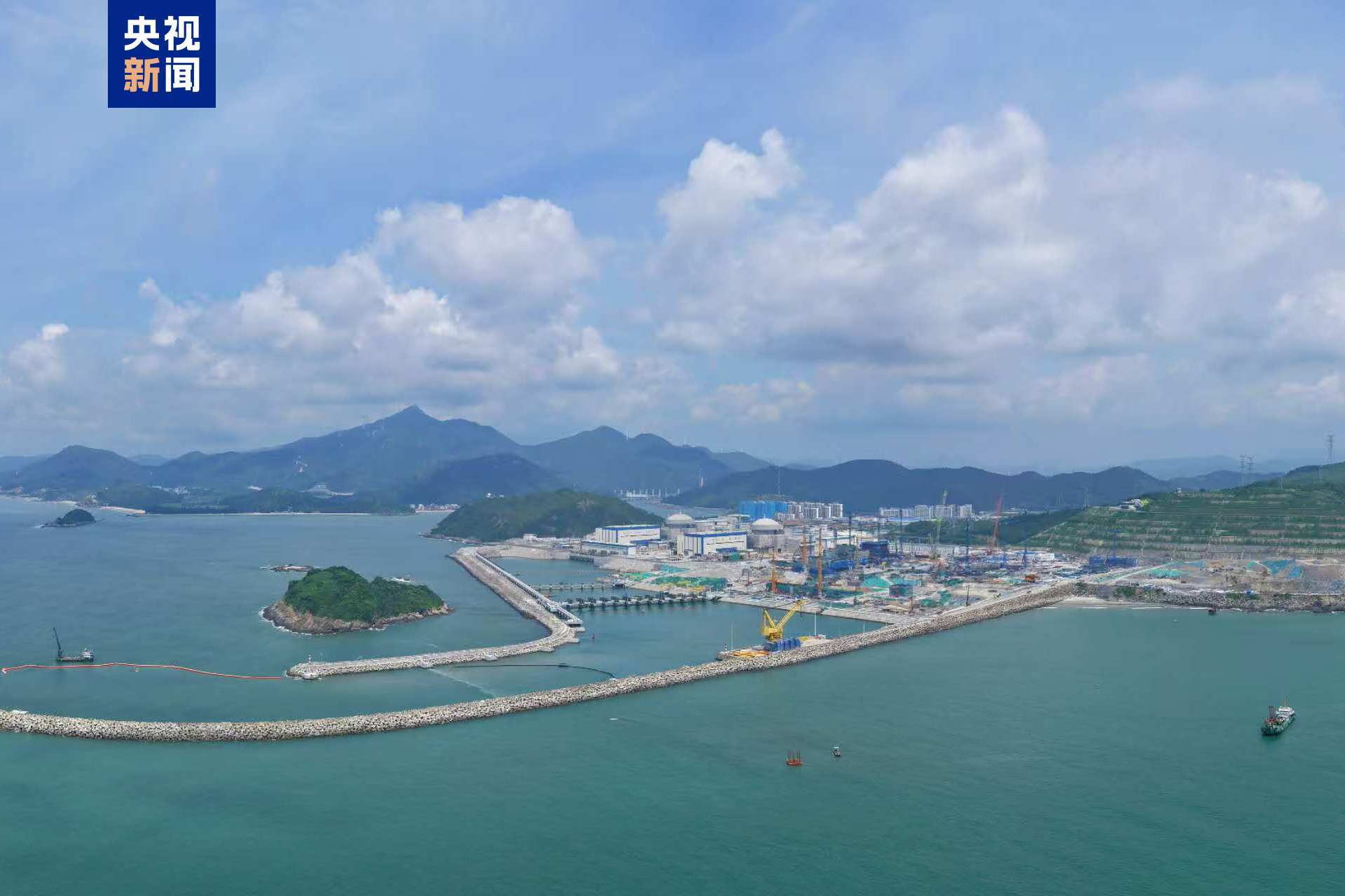 粤港澳大湾区首个“华龙一号”项目太平岭核电2号机组首次并网发电 粤港澳大湾区首个“华龙一号”项目太平岭核电2号机组首次并网发电