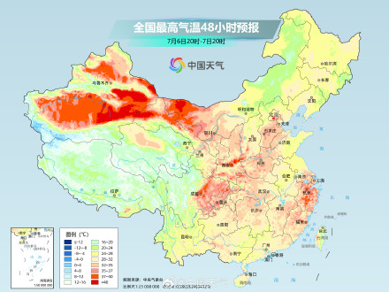 下周西北高温依旧强势 浙江福建闷热突出 下周西北高温依旧强势 浙江福建闷热突出