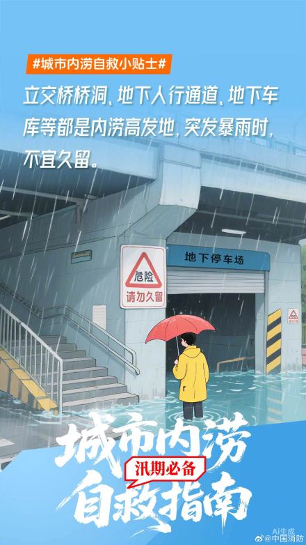 城市内涝如何科学避险自救 城市内涝如何科学避险自救