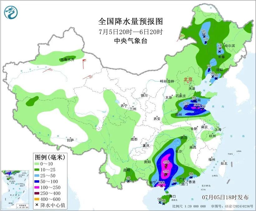 六预警齐发!这些地方有大暴雨、特大暴雨、10级以上雷暴大风 六预警齐发!这些地方有大暴雨、特大暴雨、10级以上雷暴大风