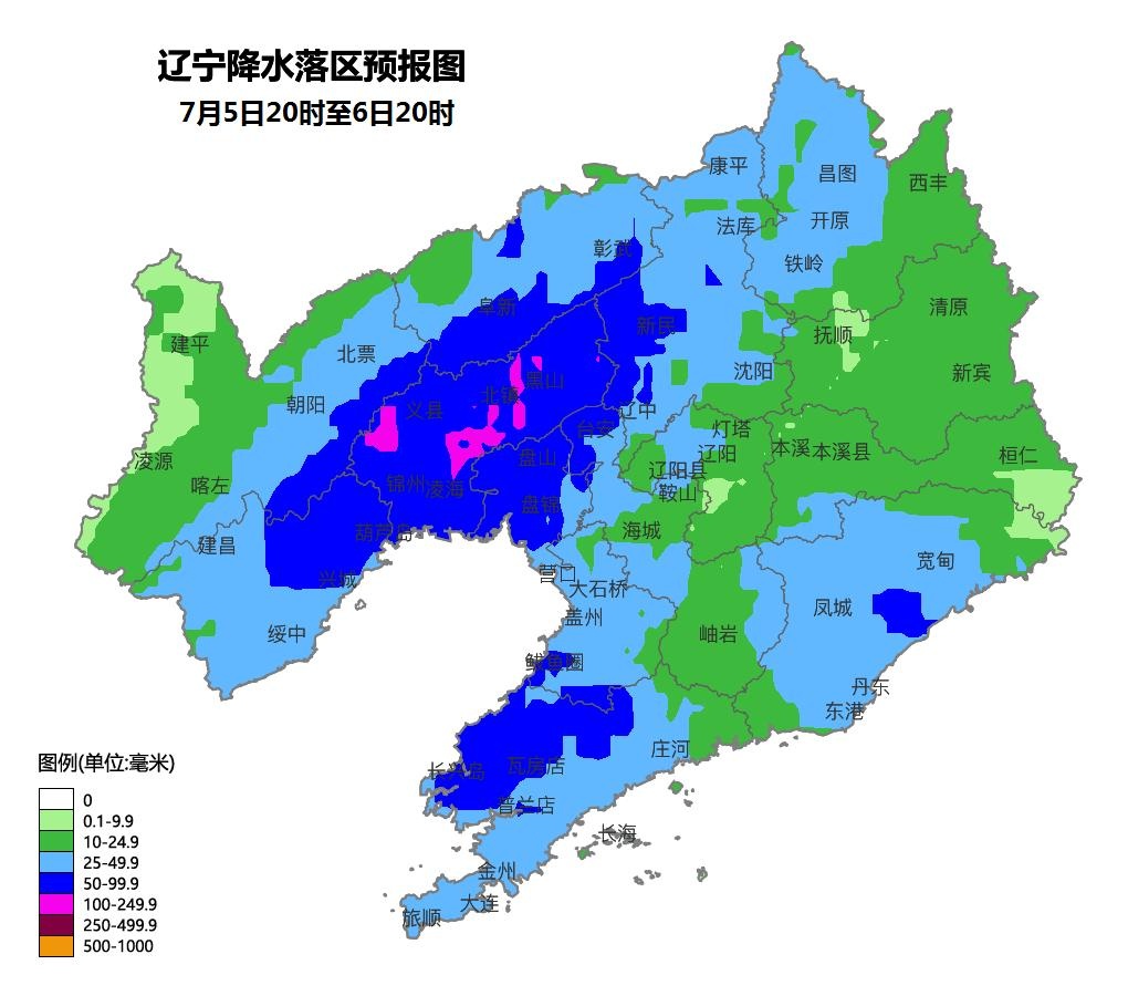 辽宁继续发布暴雨、强对流黄色预警！