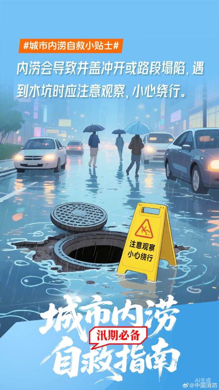城市内涝如何科学避险自救 城市内涝如何科学避险自救