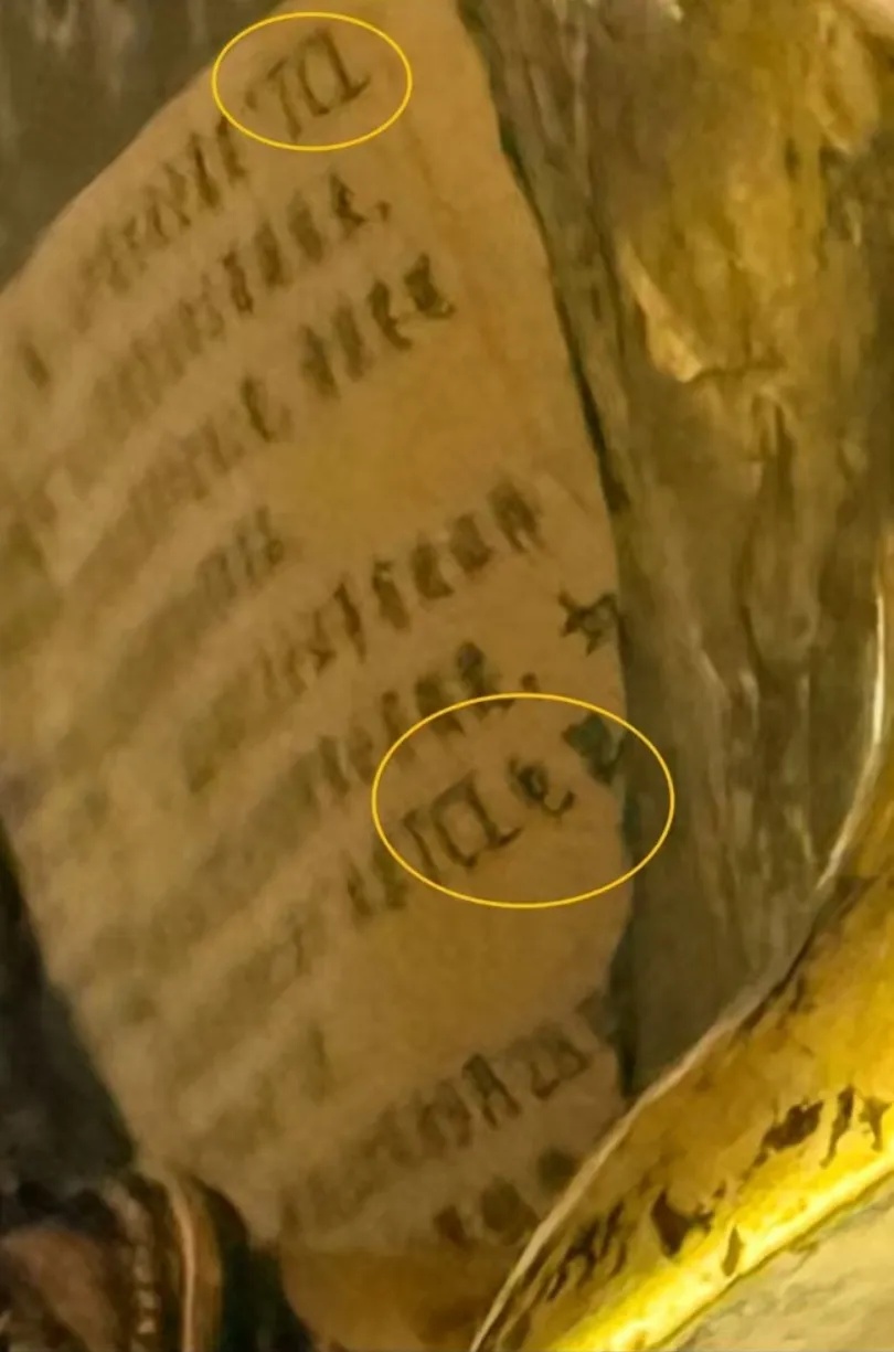 国家一级文物现“TCL”字样，青海省博物馆致歉：移交时封底损毁，僧人用报纸封底