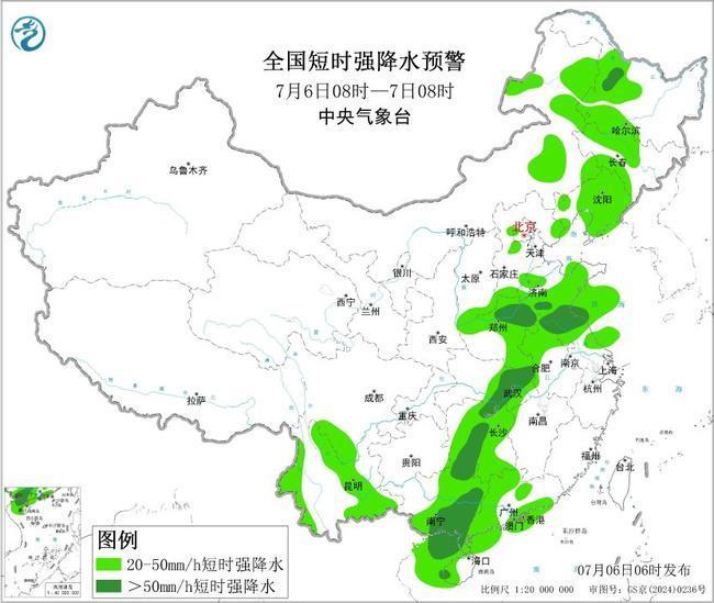 强对流天气黄色预警:山东河南等5省部分地区有10级以上雷暴大风 强对流天气黄色预警:山东河南等5省部分地区有10级以上雷暴大风