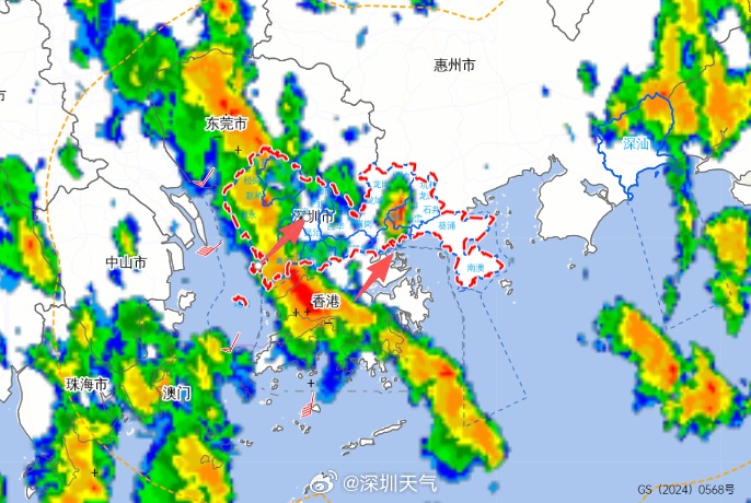 深圳发布预警信号