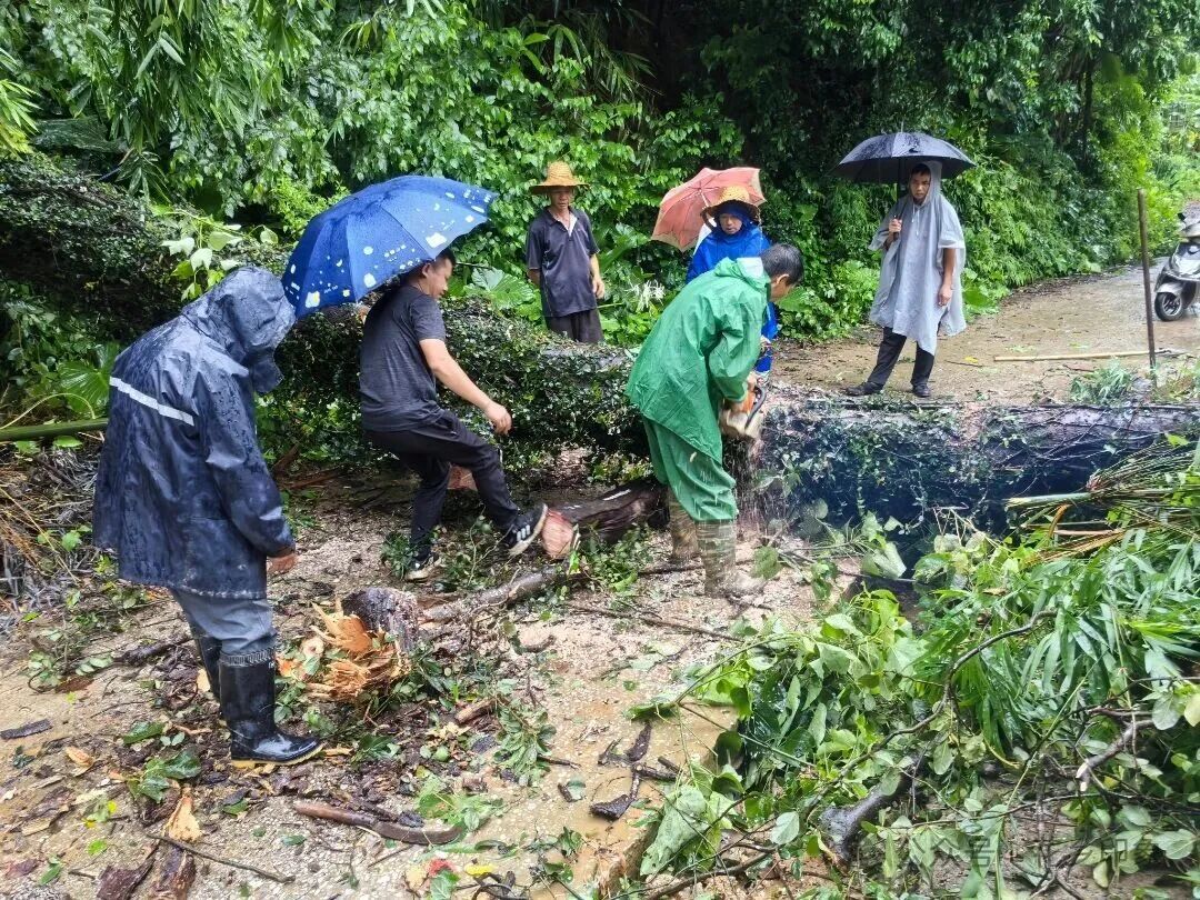 南宁警备区火速集结民兵，奔赴横州抢险救援