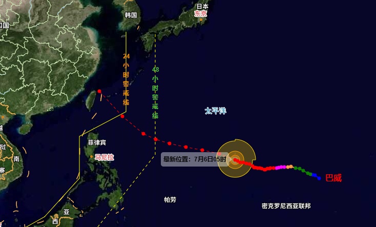 今日出梅！超强台风“巴威”或将直扑浙江