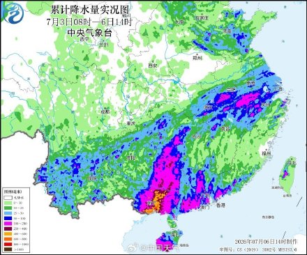 受“美莎克”残涡影响 广西至山东等地有强降雨 受“美莎克”残涡影响 广西至山东等地有强降雨