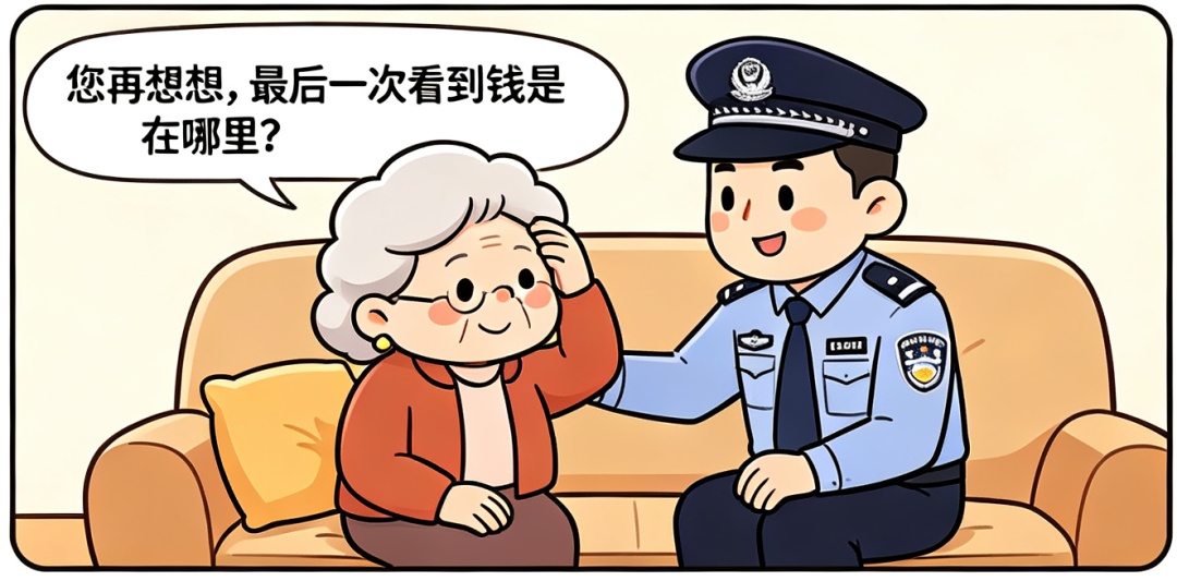 千元现金“不翼而飞”?民警细致排查,揪出真相 千元现金“不翼而飞”?民警细致排查,揪出真相