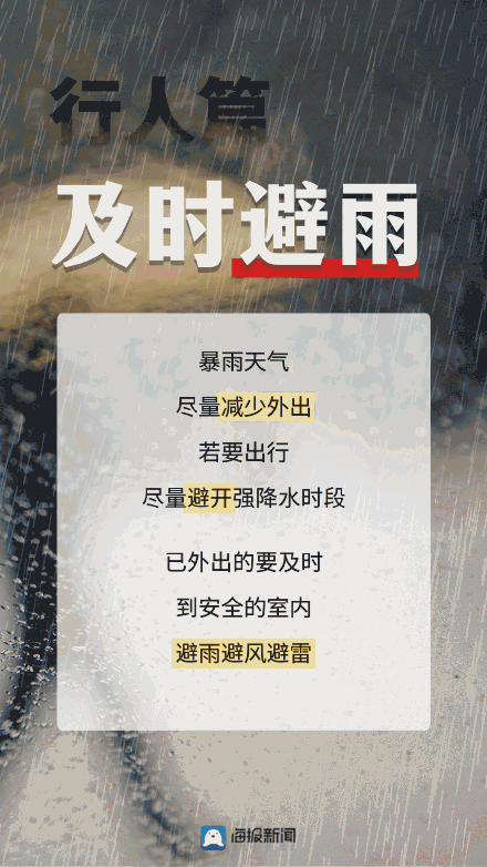 雨天出行，这些安全知识请牢记！