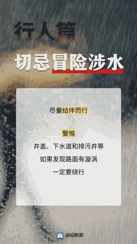雨天出行，这些安全知识请牢记！