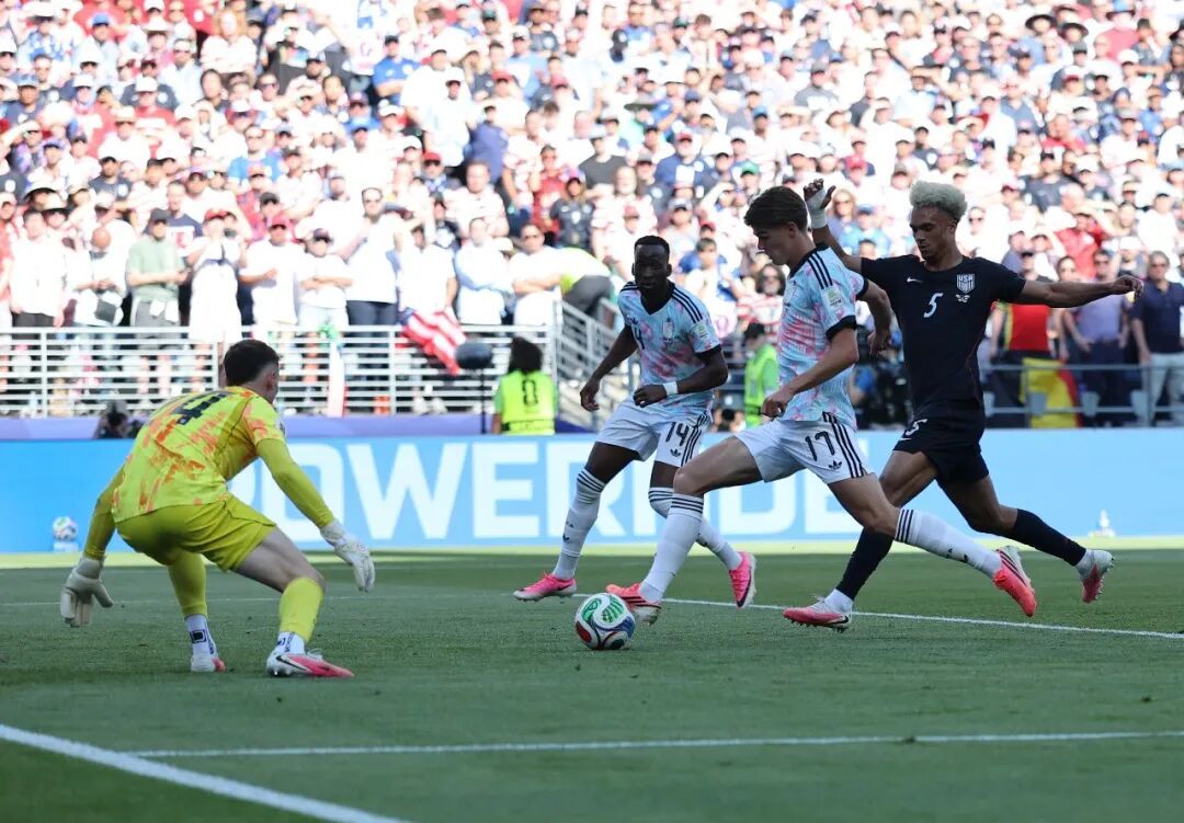 1比4,美国队被淘汰 1比4,美国队被淘汰