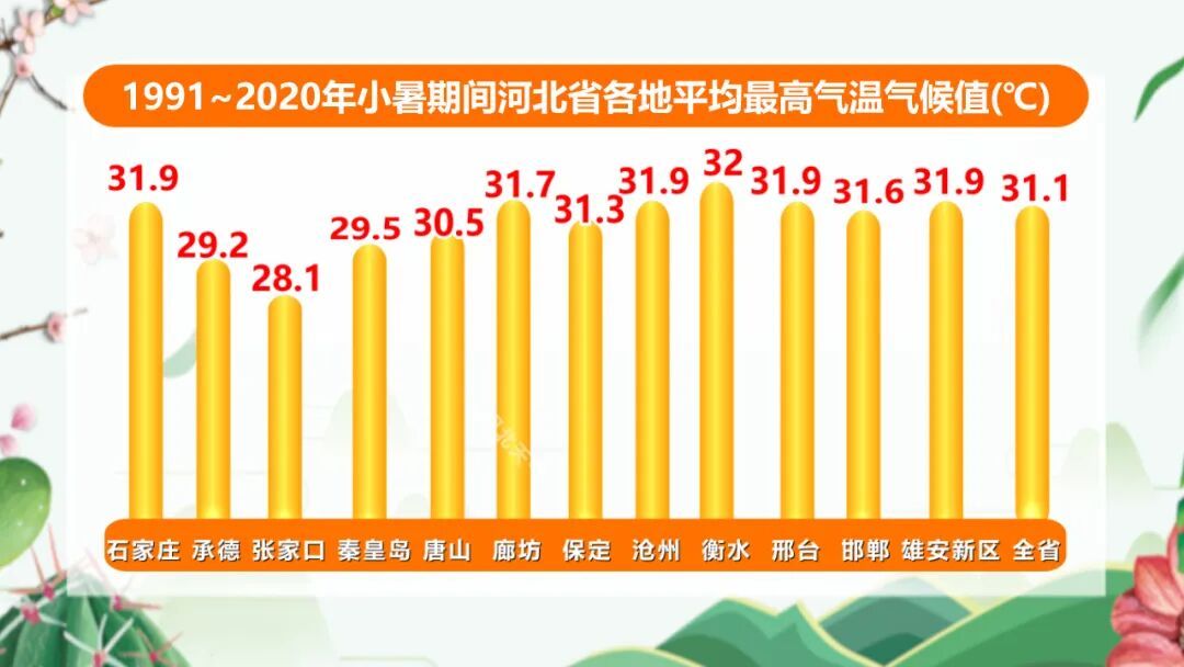 今日9:56，进入小暑节气！河北最热、降雨最多的时节即将到来！警惕“桑拿天”，强对流